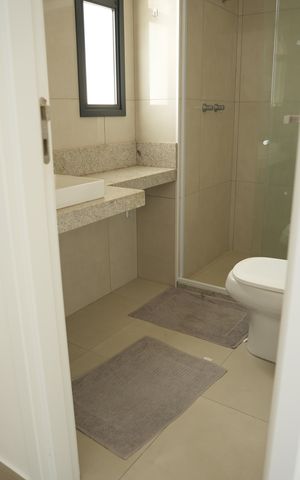 Apartamento para alugar com 113m², 3 quartos e 2 vagasBanheiro da Suíte 2