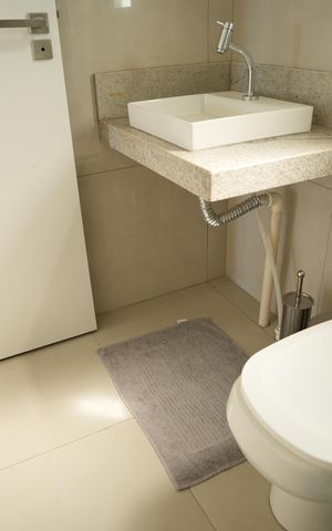 Apartamento para alugar com 113m², 3 quartos e 2 vagasBanheiro da Suíte 1