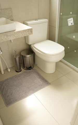 Apartamento para alugar com 113m², 3 quartos e 2 vagasBanheiro da Suíte 1