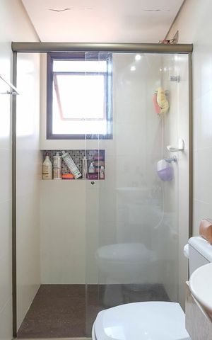 Apartamento à venda com 110m², 3 quartos e 2 vagasBanheiro Social
