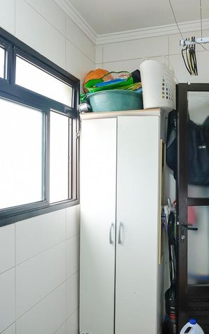 Apartamento à venda com 110m², 3 quartos e 2 vagasÁrea de serviço