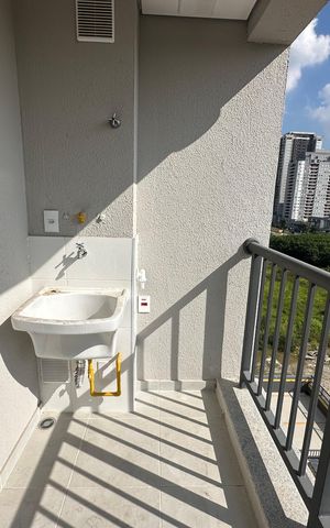 Apartamento para alugar com 36m², 1 quarto e 1 vaga Apartamento para alugar com 36m², 1 quarto e 1 vagaÁrea de Serviço