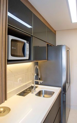 Apartamento à venda com 70m², 3 quartos e 1 vagaCozinha e Área de Serviço