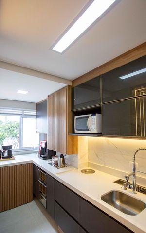 Apartamento à venda com 70m², 3 quartos e 1 vagaCozinha e Área de Serviço