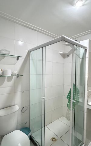 Apartamento para alugar com 79m², 2 quartos e 1 vaga Apartamento para alugar com 79m², 2 quartos e 1 vagaBanheiro Social