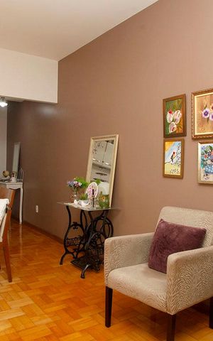 Apartamento à venda com 54m², 1 quarto e sem vagaSala