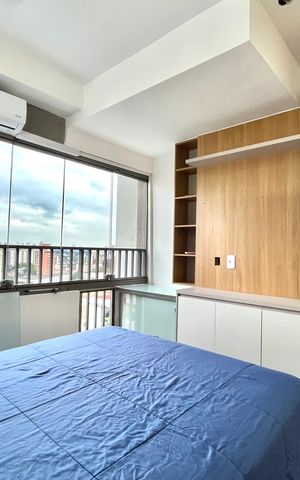 Studio à venda com 25m², 1 quarto e sem vaga Studio à venda com 25m², 1 quarto e sem vagaQuarto