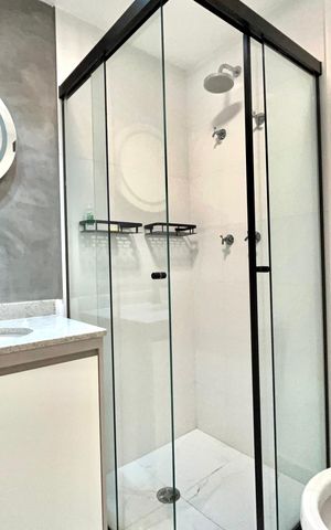Studio à venda com 25m², 1 quarto e sem vaga Studio à venda com 25m², 1 quarto e sem vagaBanheiro