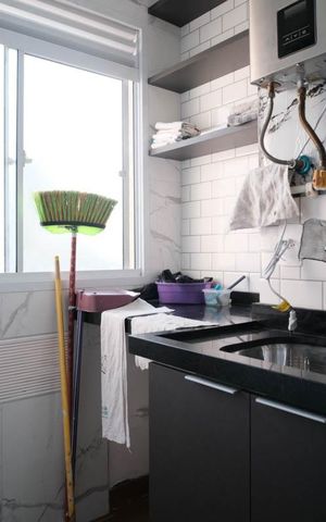 Apartamento à venda com 45m², 2 quartos e sem vagaCozinha