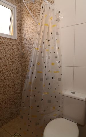 Casa de condomínio para alugar com 51m², 2 quartos e 1 vagaBanheiro