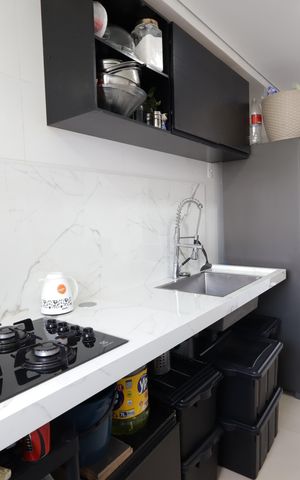Apartamento à venda com 43m², 2 quartos e 1 vagaCozinha