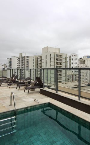 Apartamento à venda com 31m², 1 quarto e sem vagaÁrea comum - Piscina