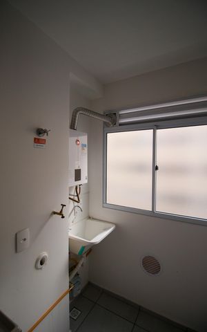 Apartamento para alugar com 48m², 2 quartos e sem vaga Apartamento para alugar com 48m², 2 quartos e sem vagaLavanderia
