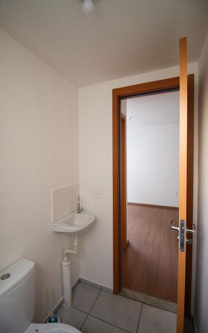 Apartamento para alugar com 48m², 2 quartos e sem vaga Apartamento para alugar com 48m², 2 quartos e sem vagaBanheiro