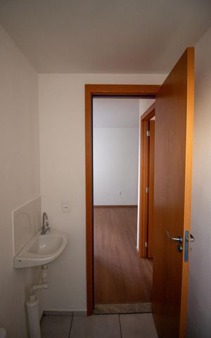 Apartamento para alugar com 48m², 2 quartos e sem vaga Apartamento para alugar com 48m², 2 quartos e sem vagaBanheiro
