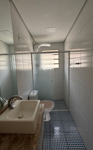 Casa de condomínio à venda com 100m², 2 quartos e 1 vaga Casa de condomínio à venda com 100m², 2 quartos e 1 vagaBanheiro
