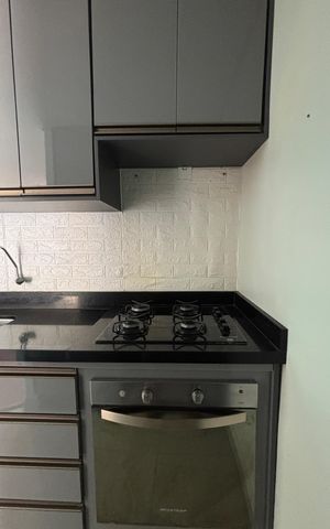 Casa de condomínio à venda com 100m², 2 quartos e 1 vaga Casa de condomínio à venda com 100m², 2 quartos e 1 vagaCozinha