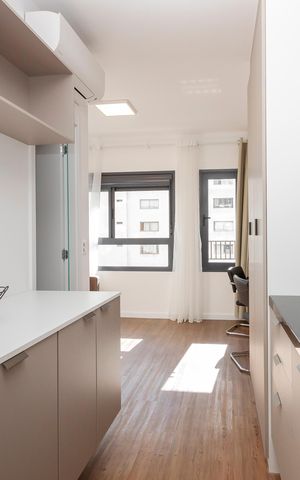 Studio à venda com 30m², 1 quarto e sem vaga Studio à venda com 30m², 1 quarto e sem vagaCozinha