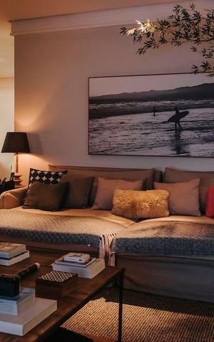 Casa de condomínio à venda com 200m², 3 quartos e 2 vagasSala