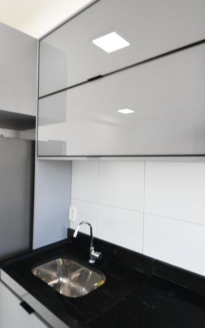 Apartamento à venda com 42m², 1 quarto e 1 vagaCozinha