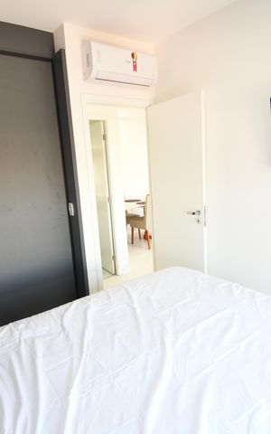 Apartamento à venda com 42m², 1 quarto e 1 vagaQuarto