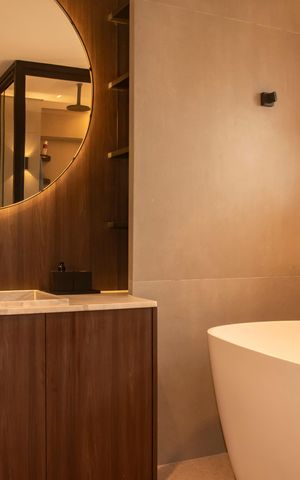 Apartamento à venda com 163m², 3 quartos e 2 vagasBanheiro da Suíte