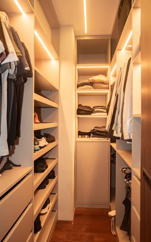 Apartamento à venda com 163m², 3 quartos e 2 vagasCloset da Suíte