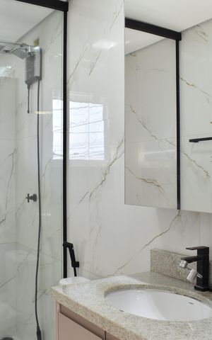 Casa à venda com 160m², 3 quartos e 1 vagaBanheiro da Suíte