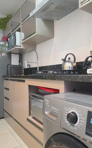 Apartamento à venda com 56m², 2 quartos e 1 vagaCozinha