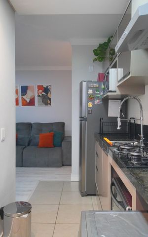 Apartamento à venda com 56m², 2 quartos e 1 vagaCozinha