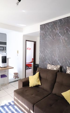 Apartamento para alugar com 65m², 2 quartos e 1 vagaSala
