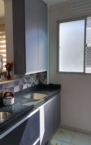 Apartamento para alugar com 65m², 2 quartos e 1 vagaCozinha