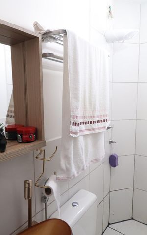 Apartamento para alugar com 65m², 2 quartos e 1 vagaBanheiro Social