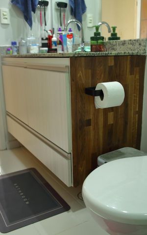 Apartamento à venda com 80m², 2 quartos e 2 vagasBanheiro social