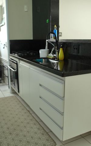 Apartamento à venda com 80m², 2 quartos e 2 vagasCozinha