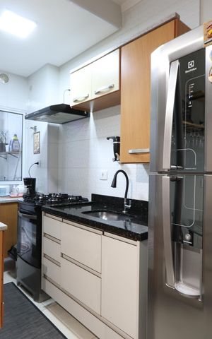 Apartamento à venda com 60m², 2 quartos e sem vagaCozinha