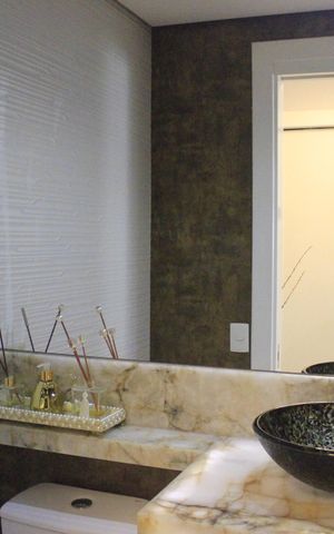 Apartamento à venda com 198m², 3 quartos e 3 vagasLavabo da sala