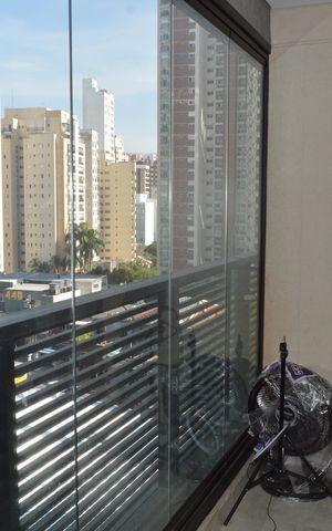 Apartamento à venda com 46m², 1 quarto e 1 vagaVaranda