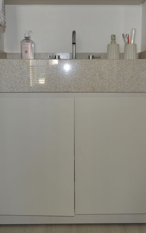 Apartamento à venda com 46m², 1 quarto e 1 vagaBanheiro