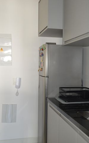 Apartamento à venda com 46m², 1 quarto e 1 vagaCozinha