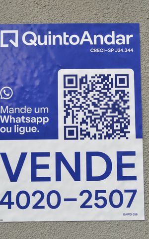 Apartamento à venda com 46m², 1 quarto e 1 vagaPlaquinha