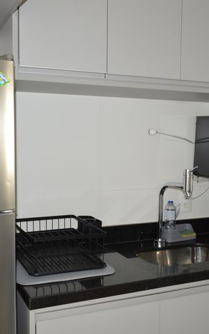 Apartamento à venda com 46m², 1 quarto e 1 vagaCozinha