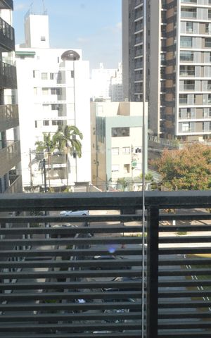 Apartamento à venda com 46m², 1 quarto e 1 vagaVaranda
