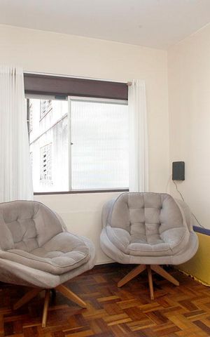 Apartamento à venda com 54m², 1 quarto e sem vagaSala