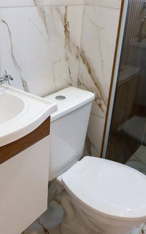 Apartamento para alugar com 49m², 2 quartos e 1 vaga Apartamento para alugar com 49m², 2 quartos e 1 vagaBanheiro