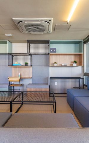 Studio à venda com 22m², 1 quarto e sem vagaÁrea comum - Coworking