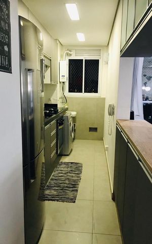 Apartamento à venda com 68m², 3 quartos e 2 vagas Apartamento à venda com 68m², 3 quartos e 2 vagasCozinha