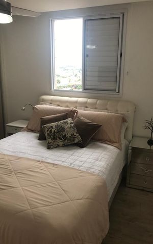 Apartamento à venda com 68m², 3 quartos e 2 vagas Apartamento à venda com 68m², 3 quartos e 2 vagasQuarto