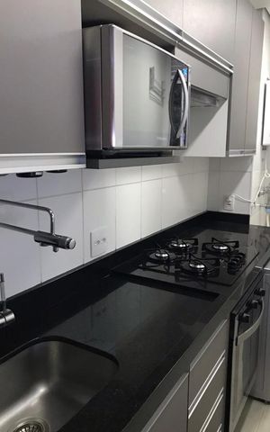 Apartamento à venda com 68m², 3 quartos e 2 vagas Apartamento à venda com 68m², 3 quartos e 2 vagasCozinha