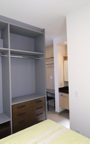 Apartamento para alugar com 40m², 1 quarto e 1 vagaQuarto
